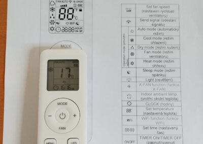 Klimatizace GREE SHARK IV 3500V – střešní, invertorová, barva bílá