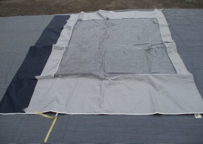 Bok k markýze č. M4 – rovný díl, 215 x 170 cm, okno