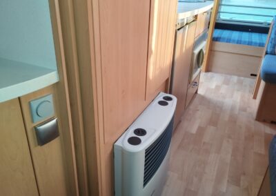 KNAUS 550 FSK – pevné palandy