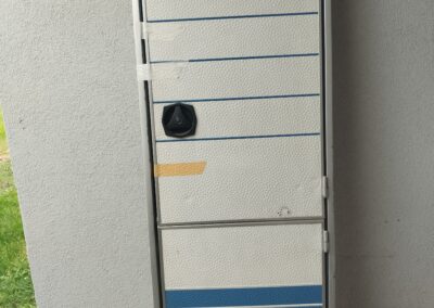 Dveře č. D 3 – pravé, HOBBY, 53 x 172,5 cm, s rámem, rok cca 1997,