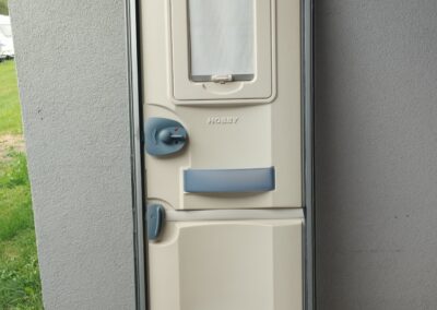 Dveře č. D 4 – levé, HOBBY, 54 x 172 cm, s rámem, rok 2003-2007