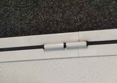 plastový kaslík (dveře) č. 2618 – s rámem 118 x 59 cm, (115×56 cm), chybí horní pant